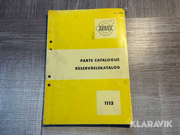 Reservdelskatalog Volvo Penta 1113