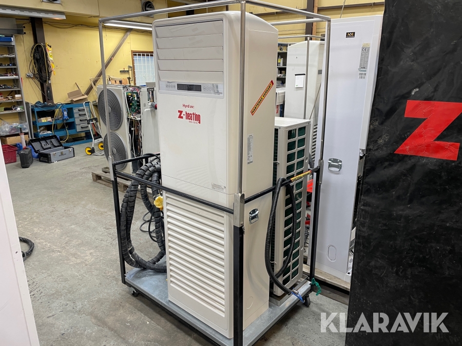 Värmepump Samsung  med transportbur