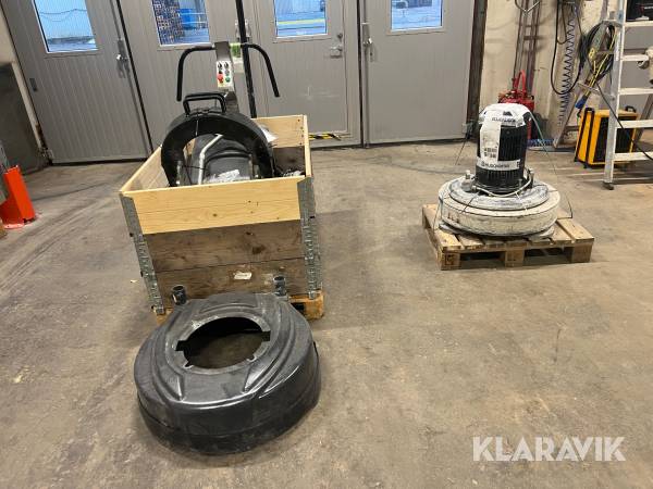 Golvslip för betong el HTC 650 E Classic