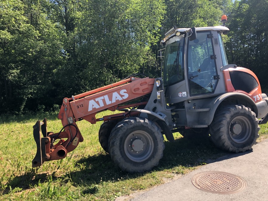 Teleskoplastare Atlas 75T - High Speed