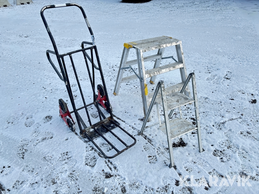 Trappkärra och trappstegar Wibe
