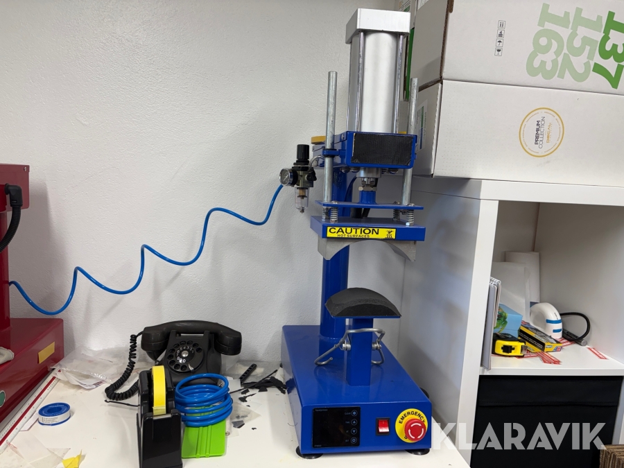 Värmepress Heat Press Machine CP815 för hattar