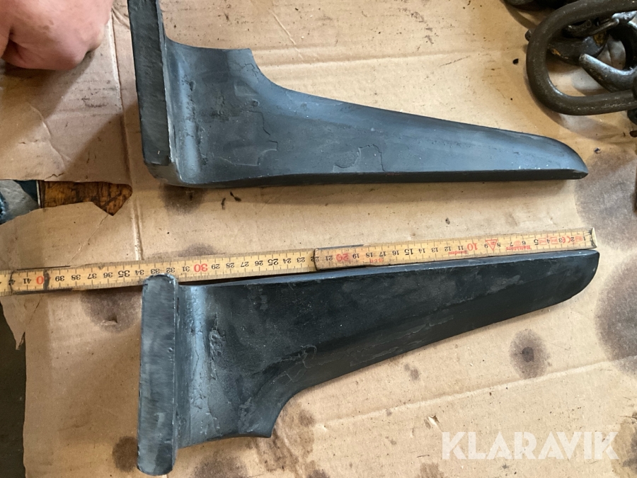 Rotorharvspinnar höger vänster 15+15 st