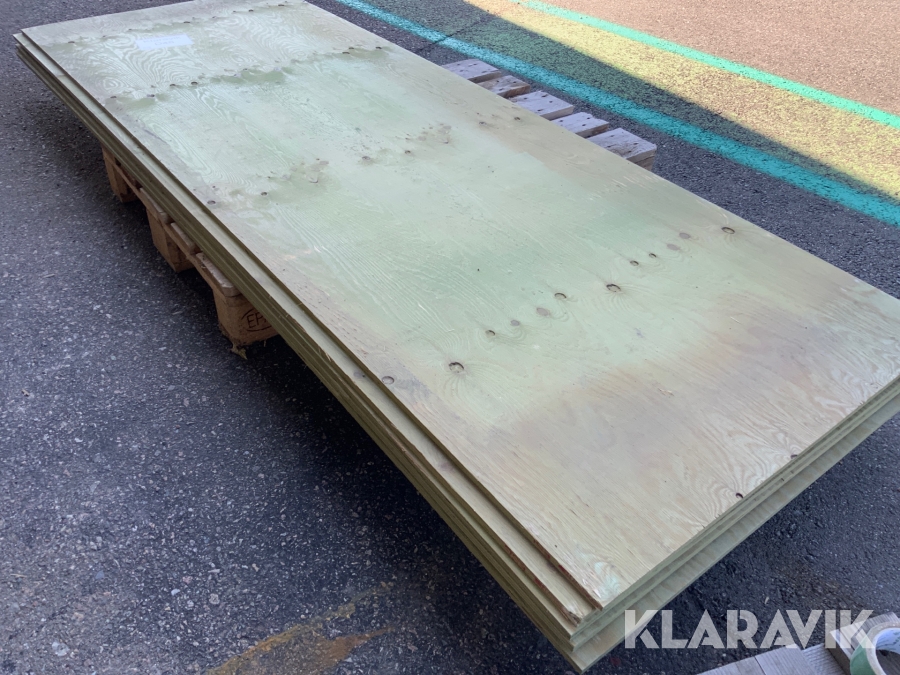 Plywood   5 st Tryckimpregnerat