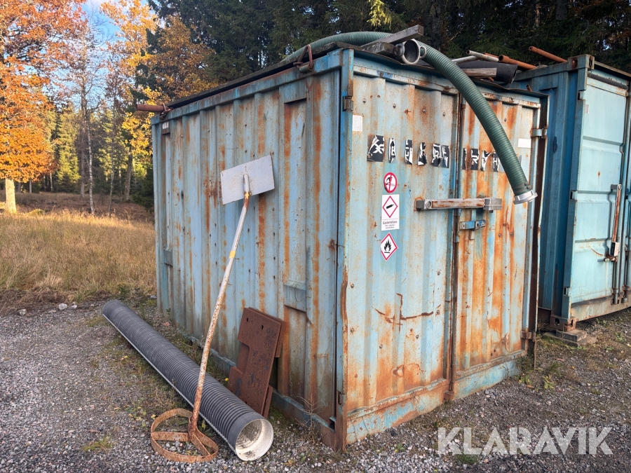 Container GMM med Adblue tank och tillbehör