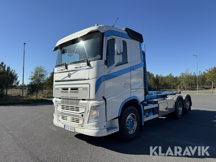 Lastväxlare 6x4 tandem axellyft Volvo FH13 Joab 20 tons