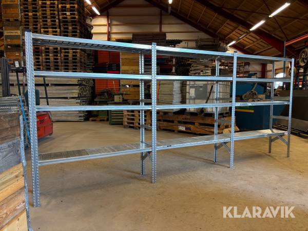 Lagerhyllor i stål
