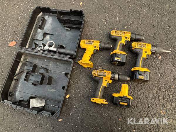 Skruvdragare Dewalt 4 st