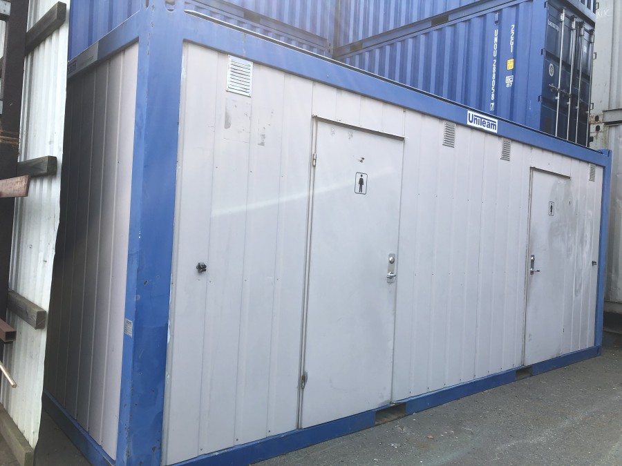 Toalett och duschbod