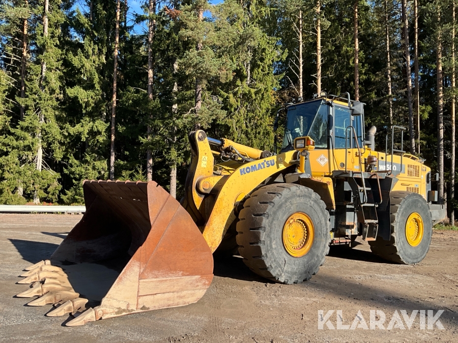 Hjullastare Komatsu WA500-6