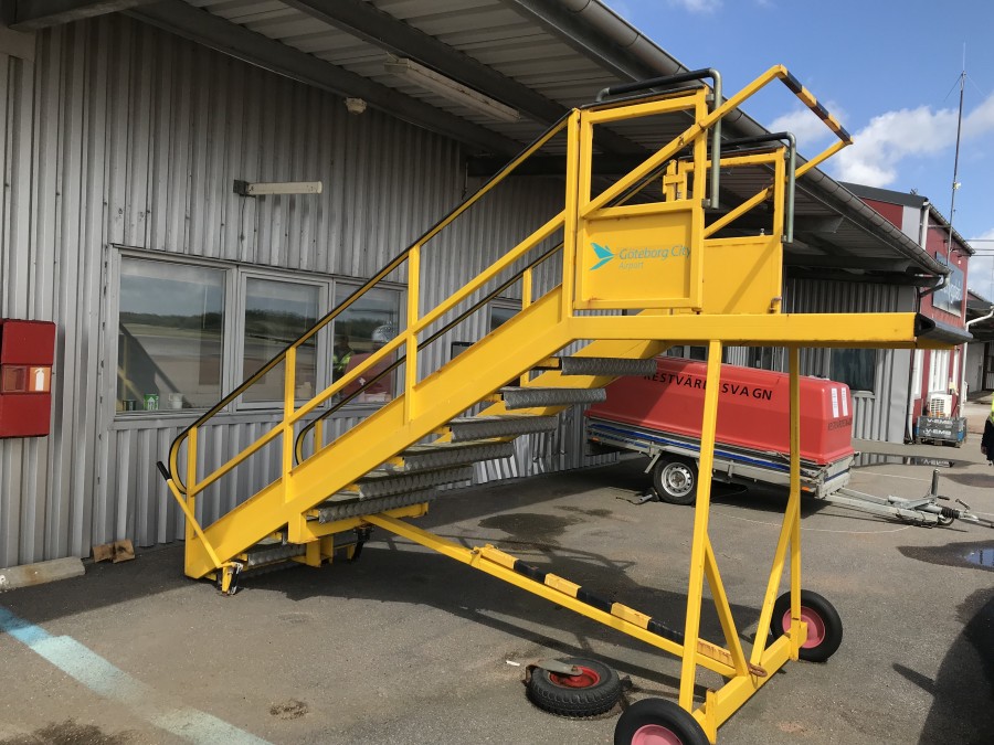 Flygplanstrappa 1,70 m