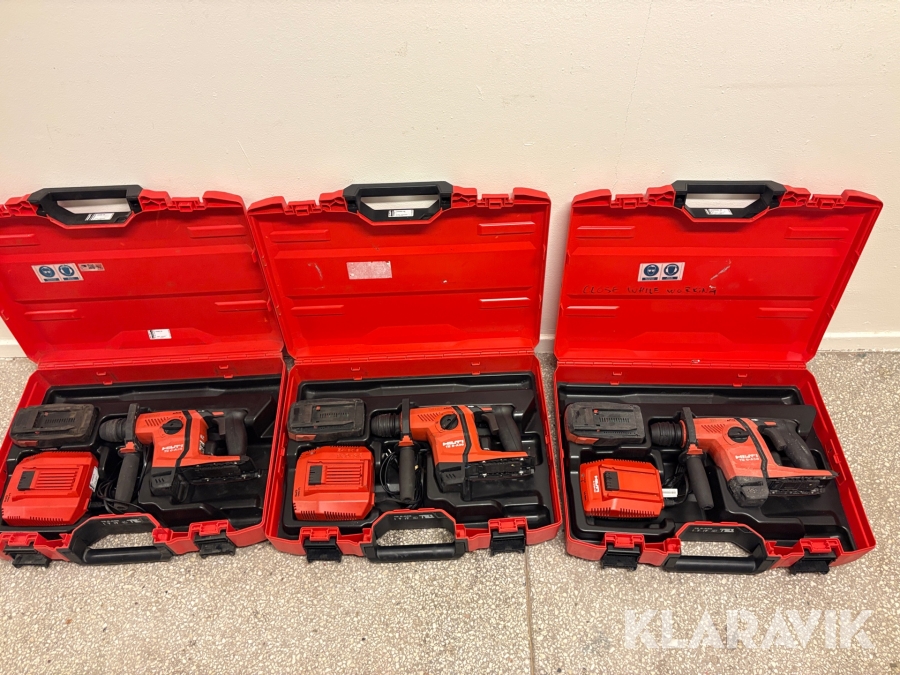 Borrhammare Hilti TE 6-A36 3 st