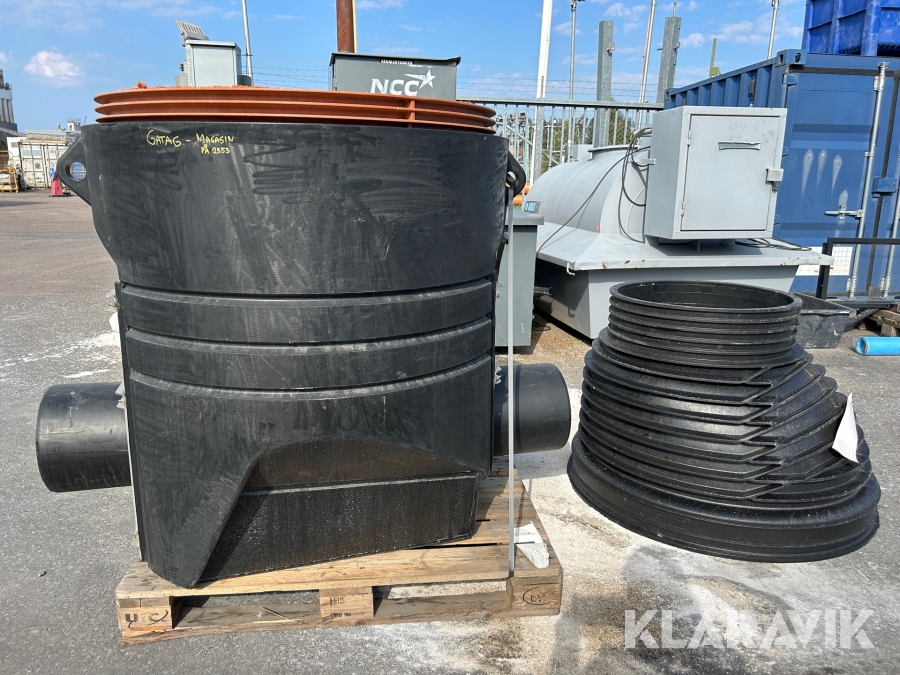 Brunn med översvämningsskydd Warpo WS31SPE-S3