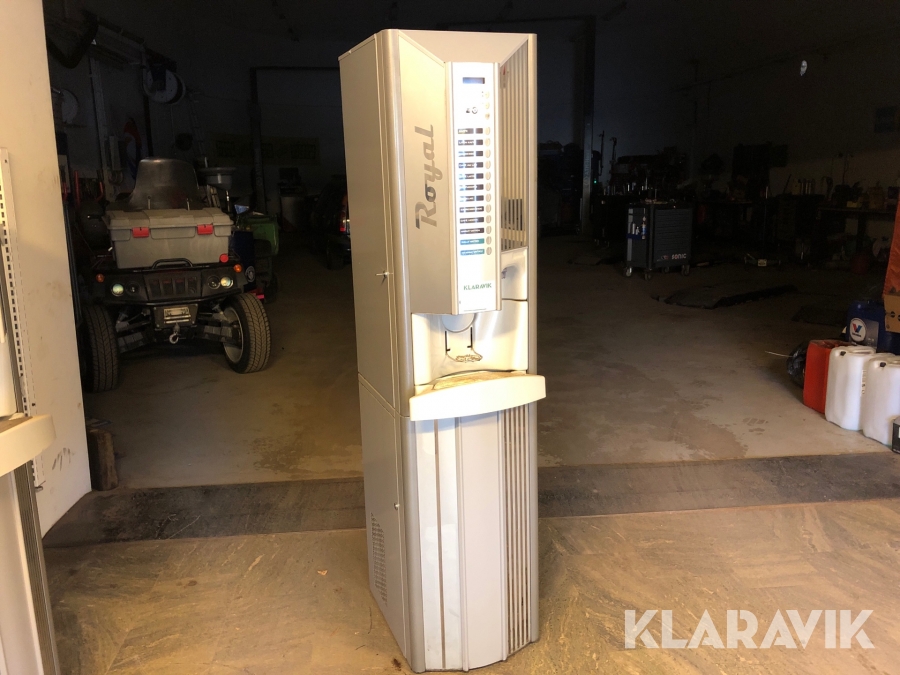 Kaffemaskin ( bönor ) Coffee Queen Royal CO2 Silver