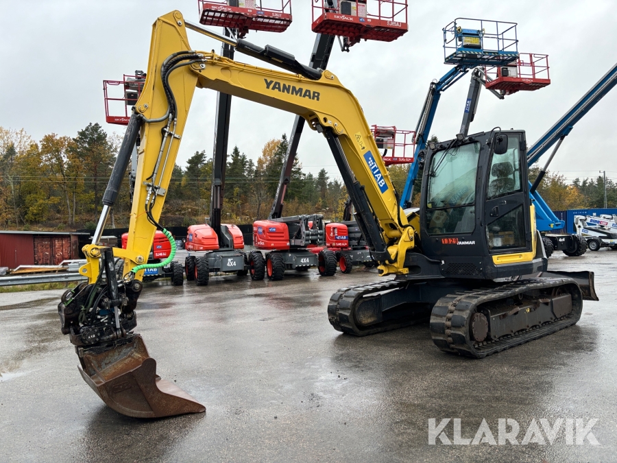 Grävmaskin Yanmar SV100