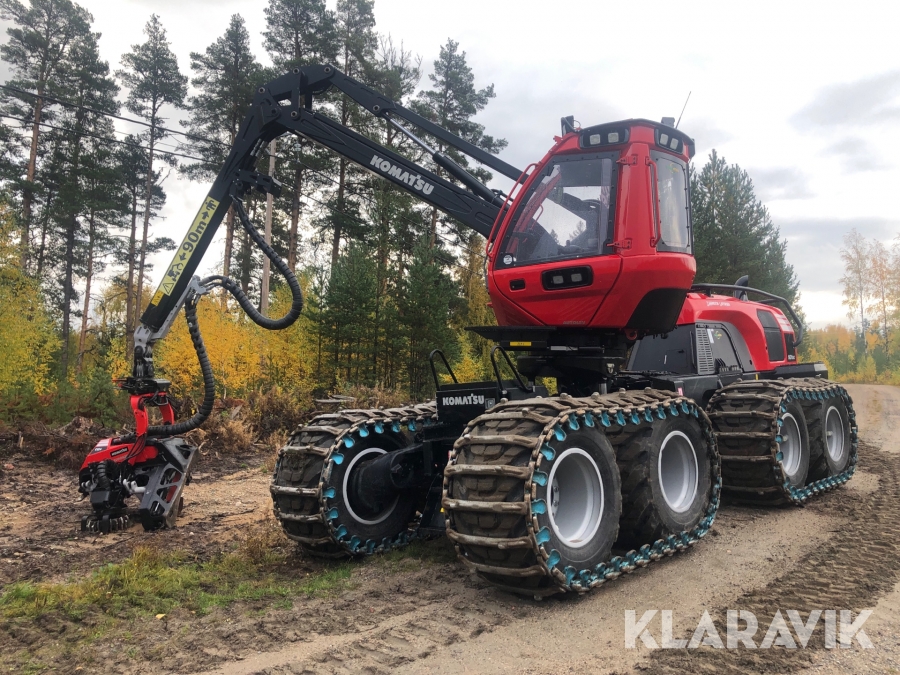 Skördare Komatsu 931XC