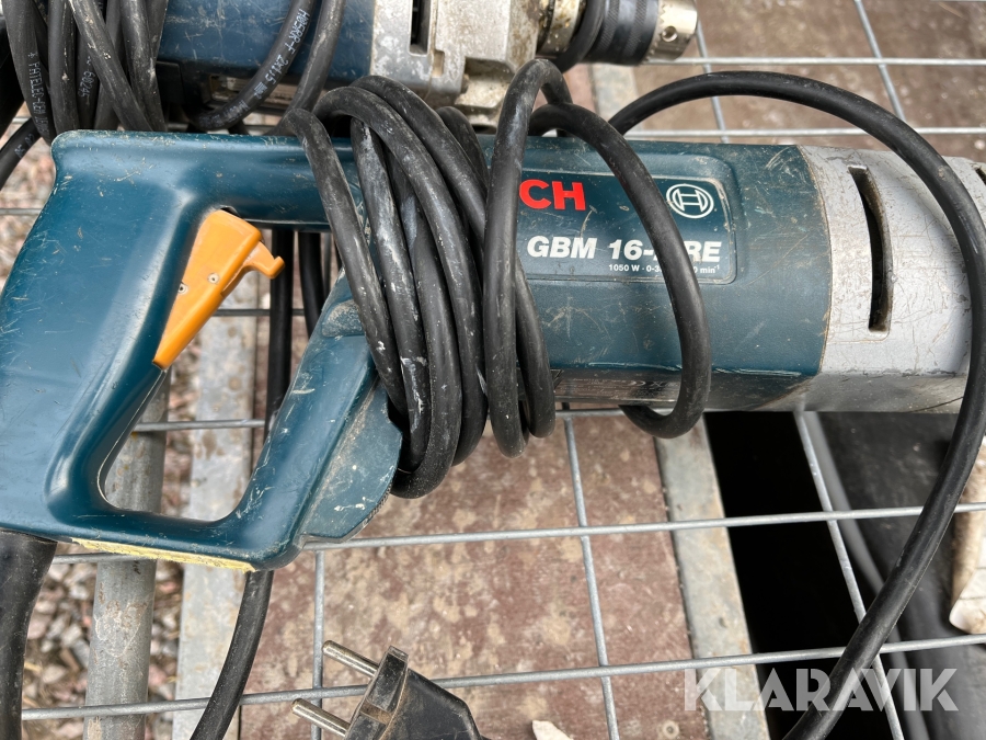Borrmaskin Bosch GBM 16-2 RE, Vallentuna, Klaravik auktioner