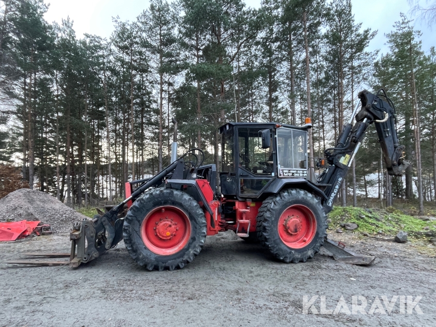 Grävlastare Huddig 960 med redskap