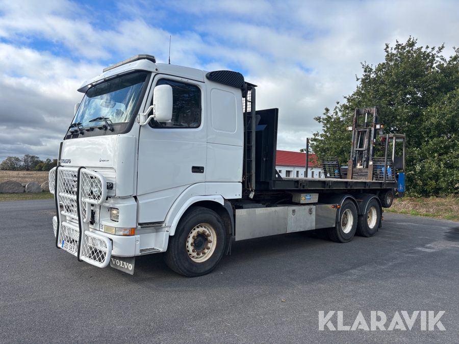 Lastväxlare Volvo FH12 med truck & flak