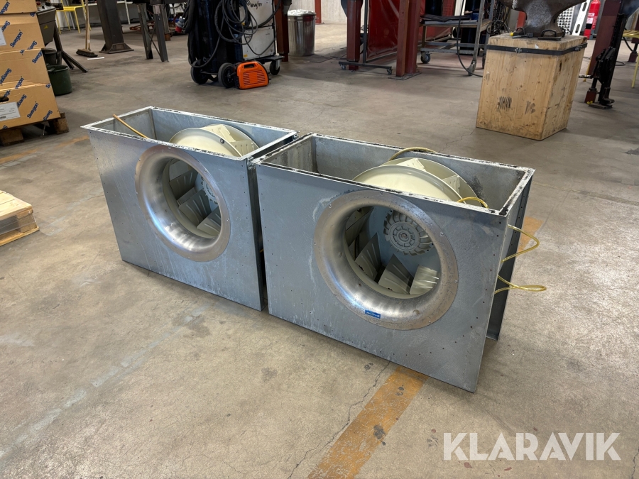 Ventilationsfläkt 2 st Ziehl-ebm MXAD 45A-4