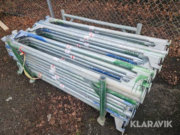 Enrörsbalk Unihak 1,6 m - 500 st med transporthäck