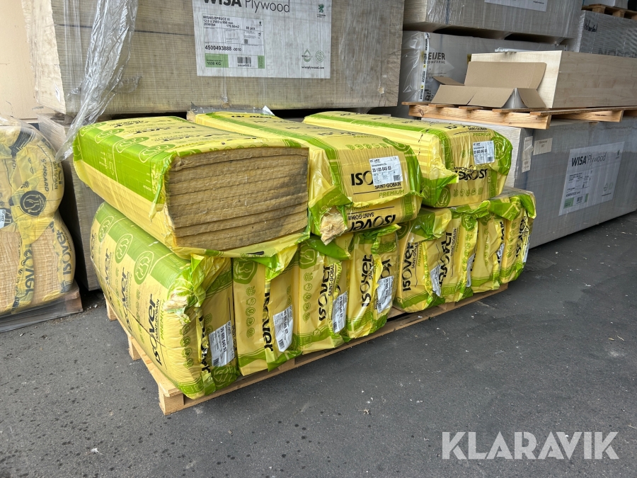 Isolering 11 st Isover Golvsystemskiva Alu ca 70 m²