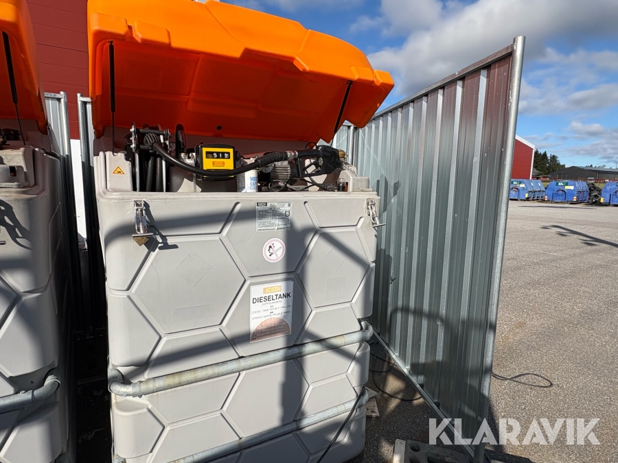 Dieseltank Cemo Cube-Tank 2500