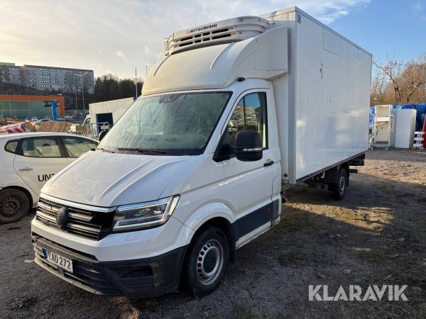 Lätt lastbil Volkswagen Crafter med bakgavellyft