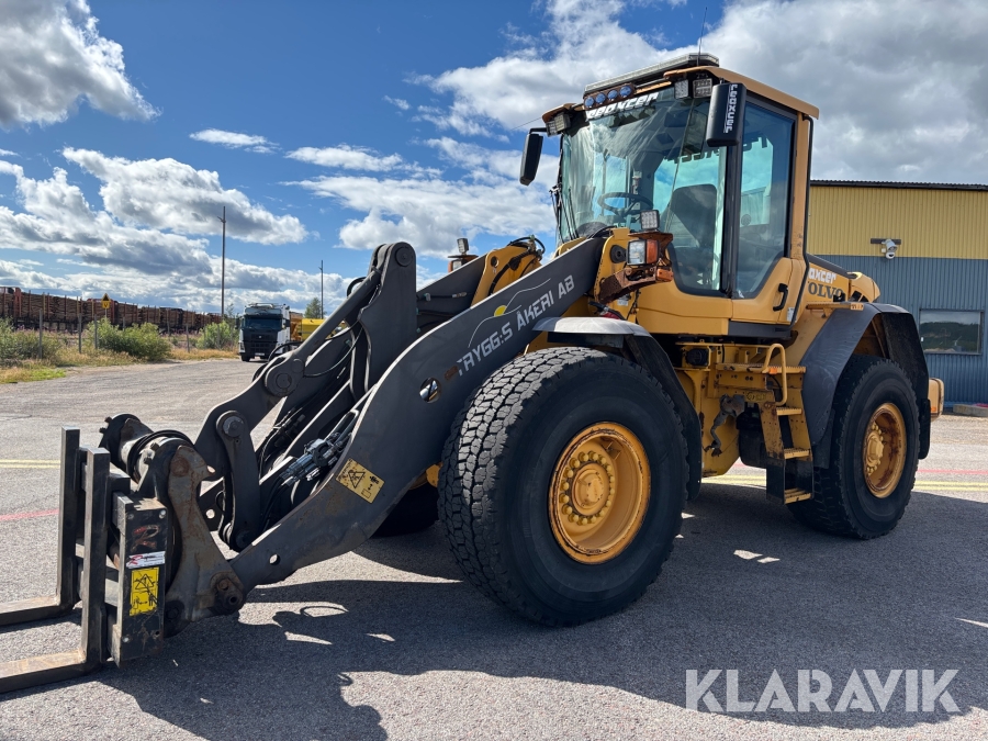 Hjullastare Volvo L70F med redskap