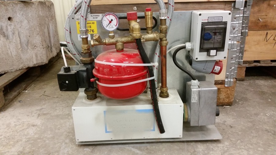 Golvvärmeväxlare, 9 kW