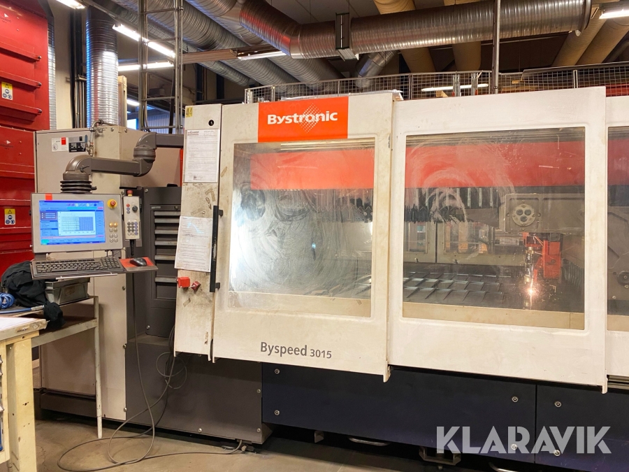 Lasermaskin / laserskärare Bystronic Byspeed 3015