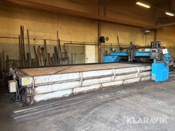 Skärmaskin och Finplasma Swedcut, Kaliburn , LM 3500, Spirit II - 275AMP gas/plasma