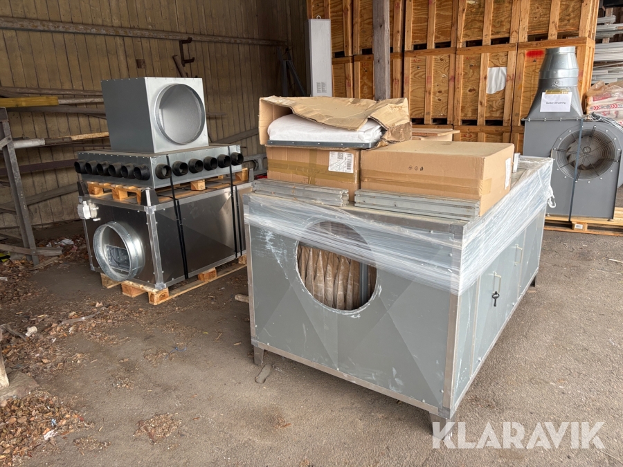 Luftåtervinning/utsugsenhet för träindustri Riedex CDF230
