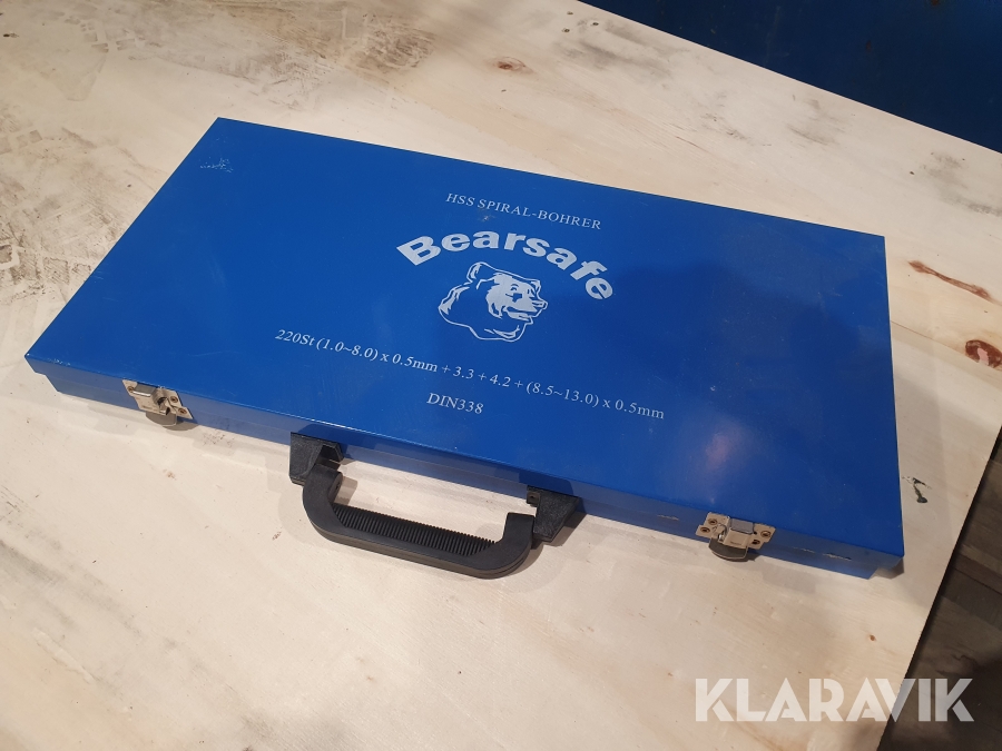 Borrsortiment HSS Spiralborr 220 st