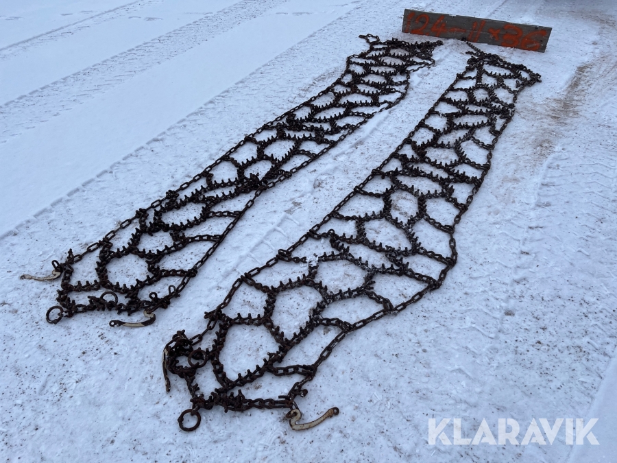 Snökedjor 12,4-11 x 36