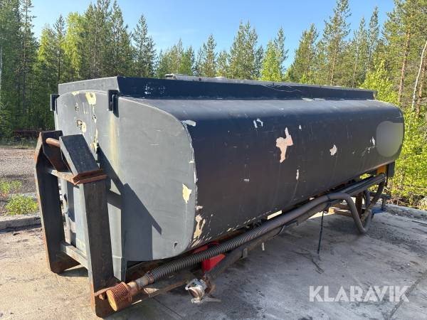 Vattentank på Lastväxlarram Motala Tank 3 st