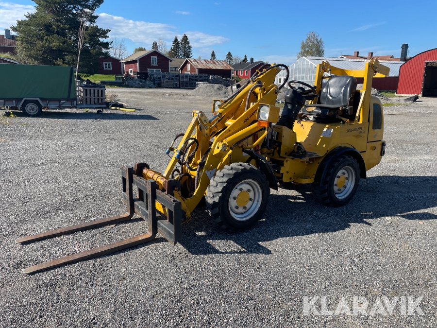 Kompaktlastare Job-Mann 200-35 med redskap