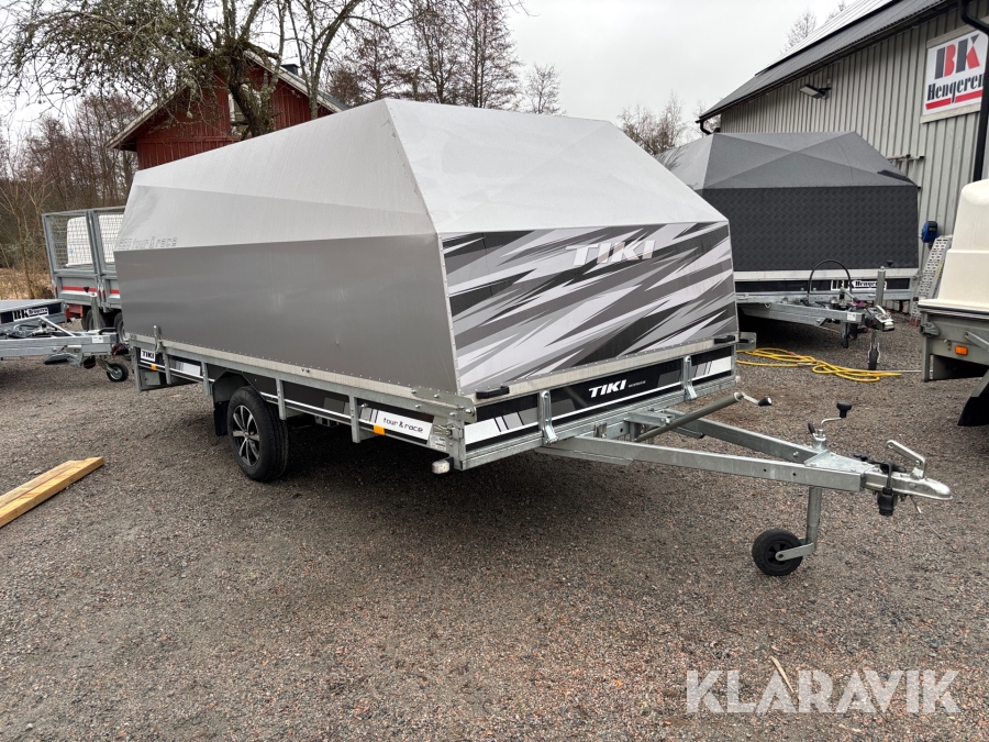 Kåpsläp Tiki Snow Tour & race med tipp