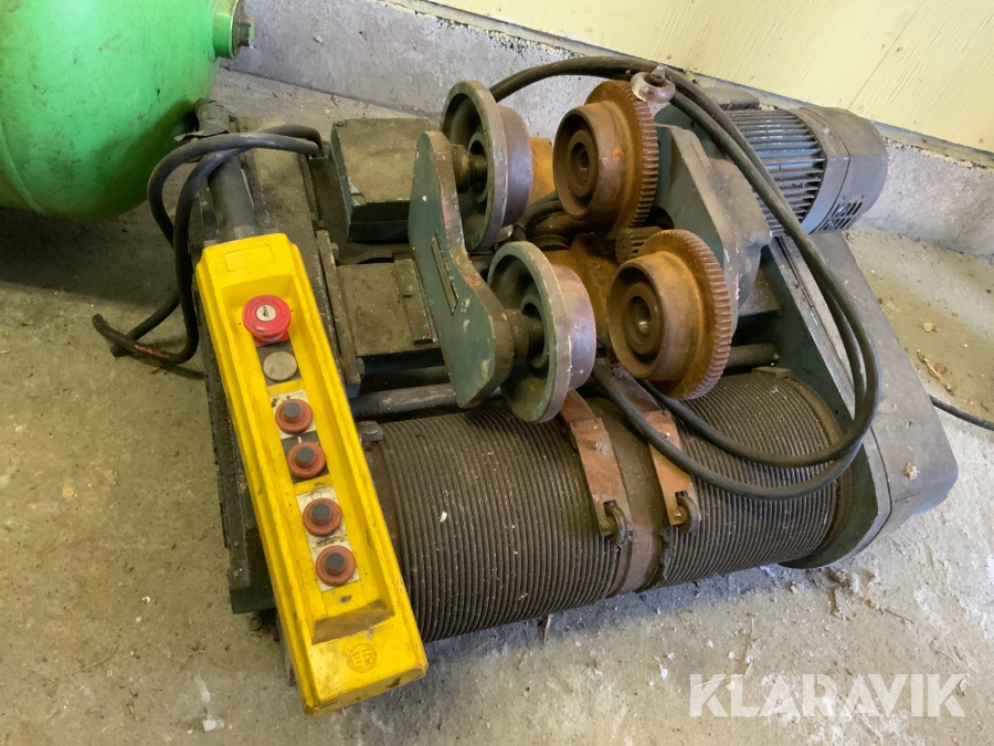 Åkvagn med telfer Asea