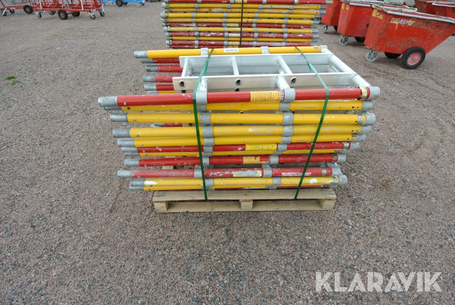 Stegram 1,2 meters 12 styck Instant ZipUp Smal med stege 