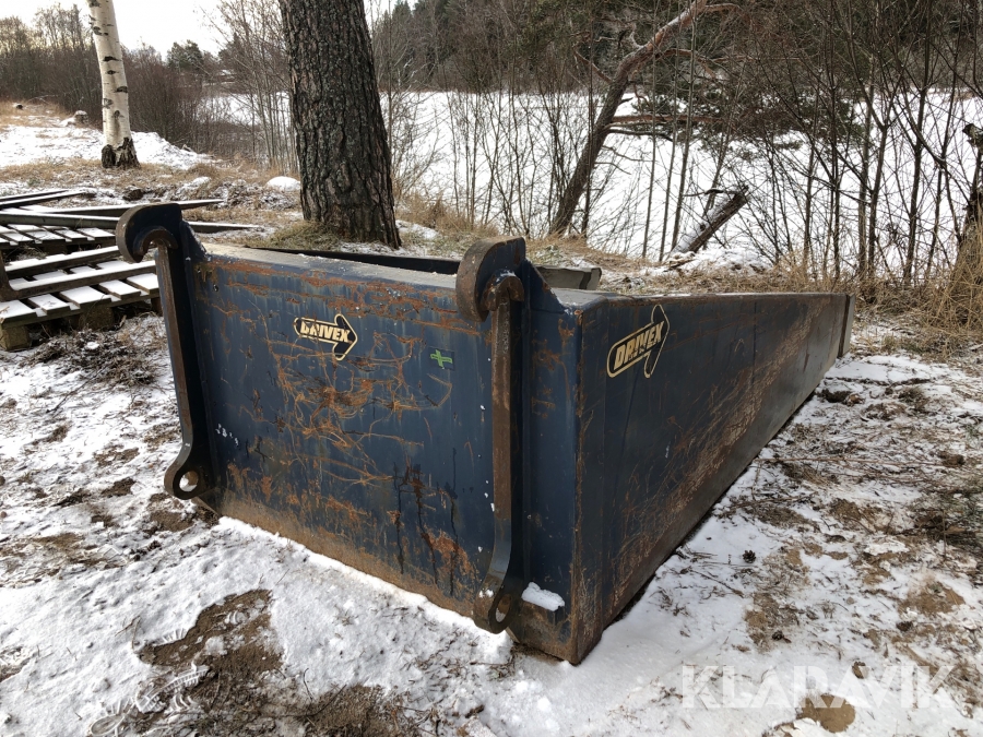 Återfyllnadsskopa Stora BM Drivex