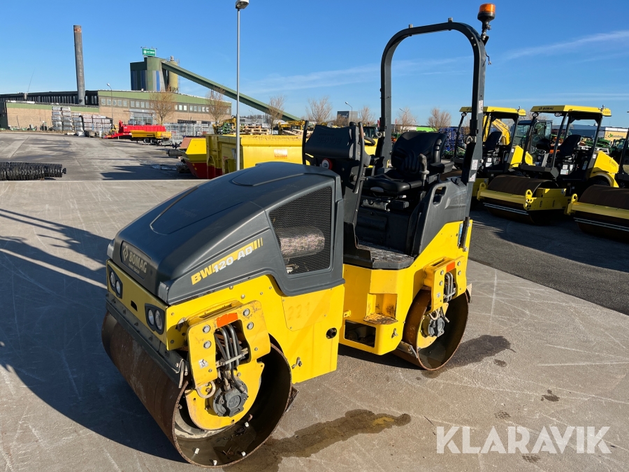 Asfaltsvält Bomag Tandem Roller BE 120 AD-5