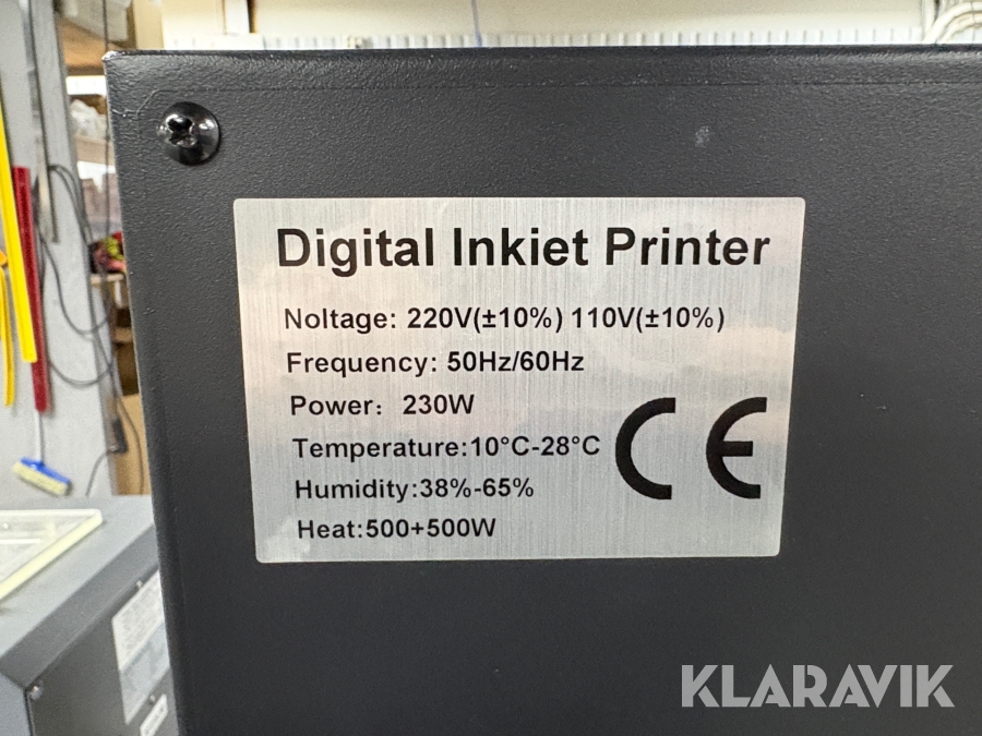 DTF Printer med Ugn & Shaker