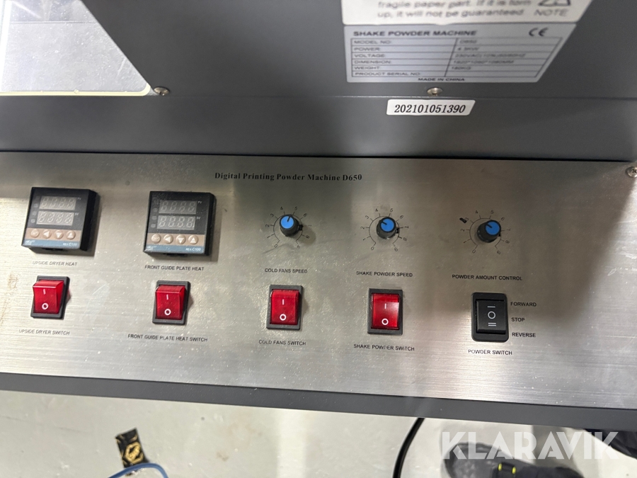 DTF Printer med Ugn & Shaker