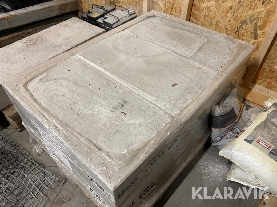 Trappsteg betong 6 st