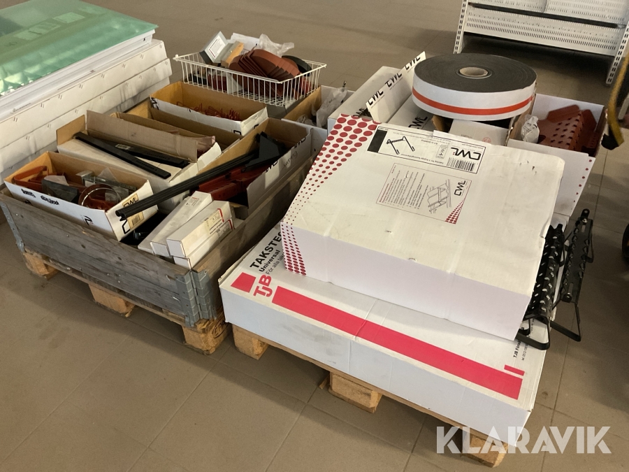 Diverse delar till takstegar CWL