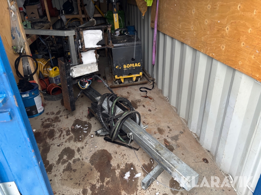 Borrigg till grävmaskin Miniborrigg MR1