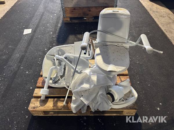 Toalettstol med handfat IDO 1st