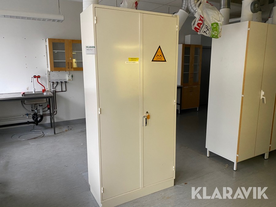 Ventilerat kemikalieskåp JiWa