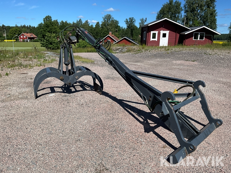 Kranarm med timmergrip Stora BM-fäste